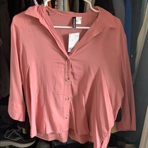 Button down blouse! Never worn, new with tags